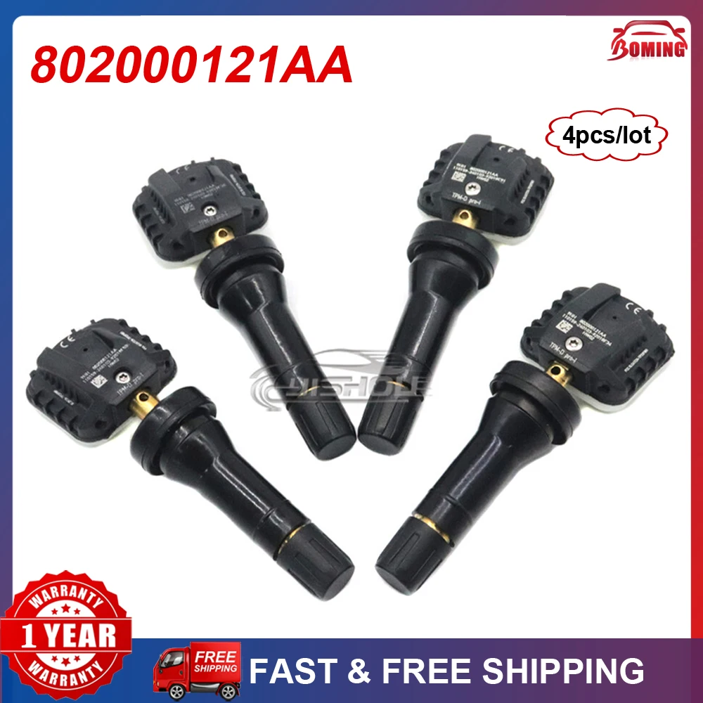 802000121AA سيارة TPMS مستشعر مراقبة ضغط الإطارات ل 2019-2024 شيري تيجو 3X 5X 7 8 9 أريزو 5 GX استكشاف 06 433 ميجا هرتز