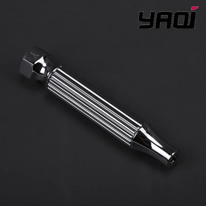 حامل ماكينة الحلاقة بمقبض ماكينة الحلاقة الآمنة Yaqi Apollo / PILLAR كروم اللون هدية عيد ميلاد لصديقها