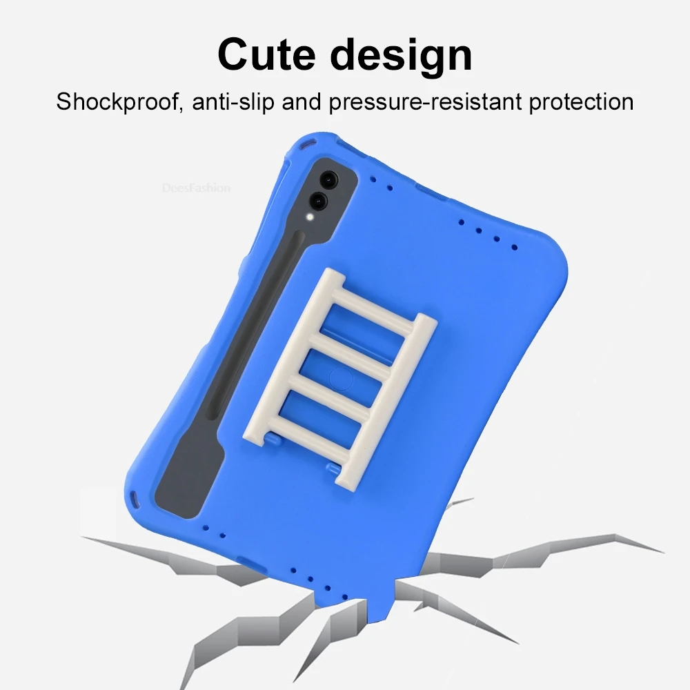 For Samsung Tab S11 S10 S7 S8 S9 FE PIus Tab A7 Lite A9 8.7 inch A9+ A11 Plus Kids Shockproof EVA Tablet Case Stand Funda