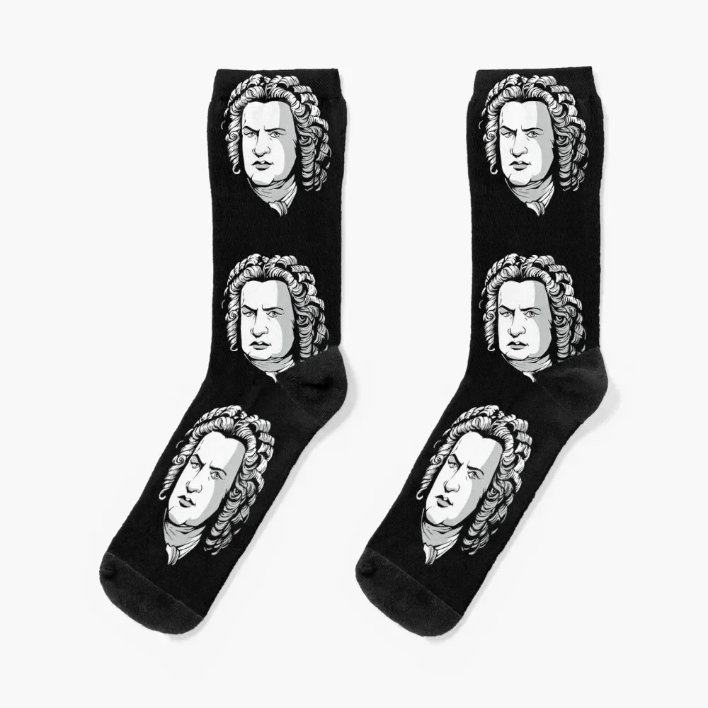 Johann Sebastian Bach Socks halloween cool Men's Socks Luxury Women's