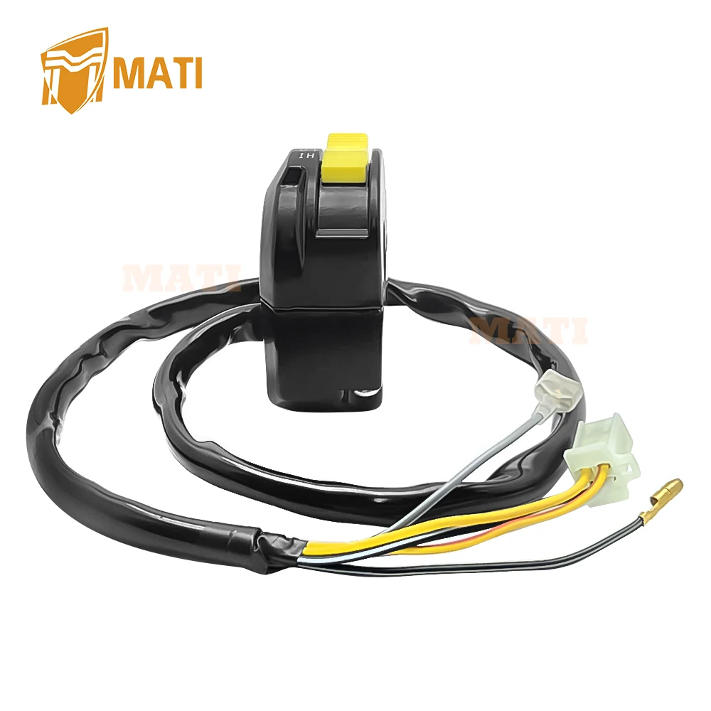 M MATI Handlebar Control Kill Stop Headlight Switch Button for Suzuki LT500R QuadRacer 500 1987 1988 1989 1990 37400-43B00