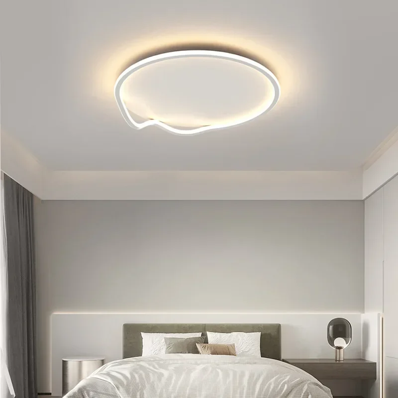 Plafonnier LED créatif au design moderne, luminaire décoratif d'intérieur, idéal pour un salon, une salle à manger, un bureau ou une chambre à coucher