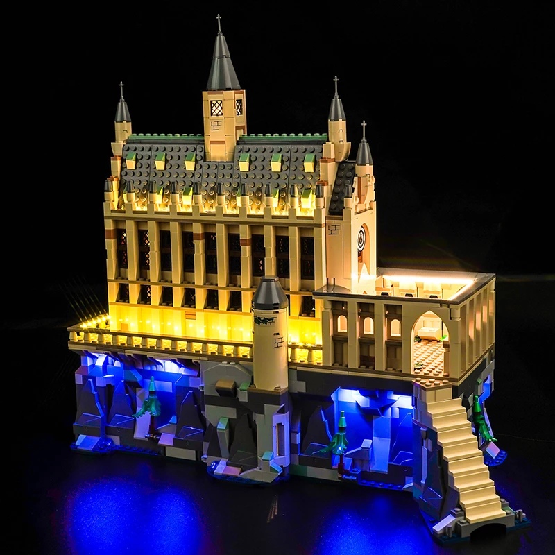 

Lazishi LED light 76435 set is suitable for Hogwart Castle: The Great Hall building blocks (only including lighting accessories)