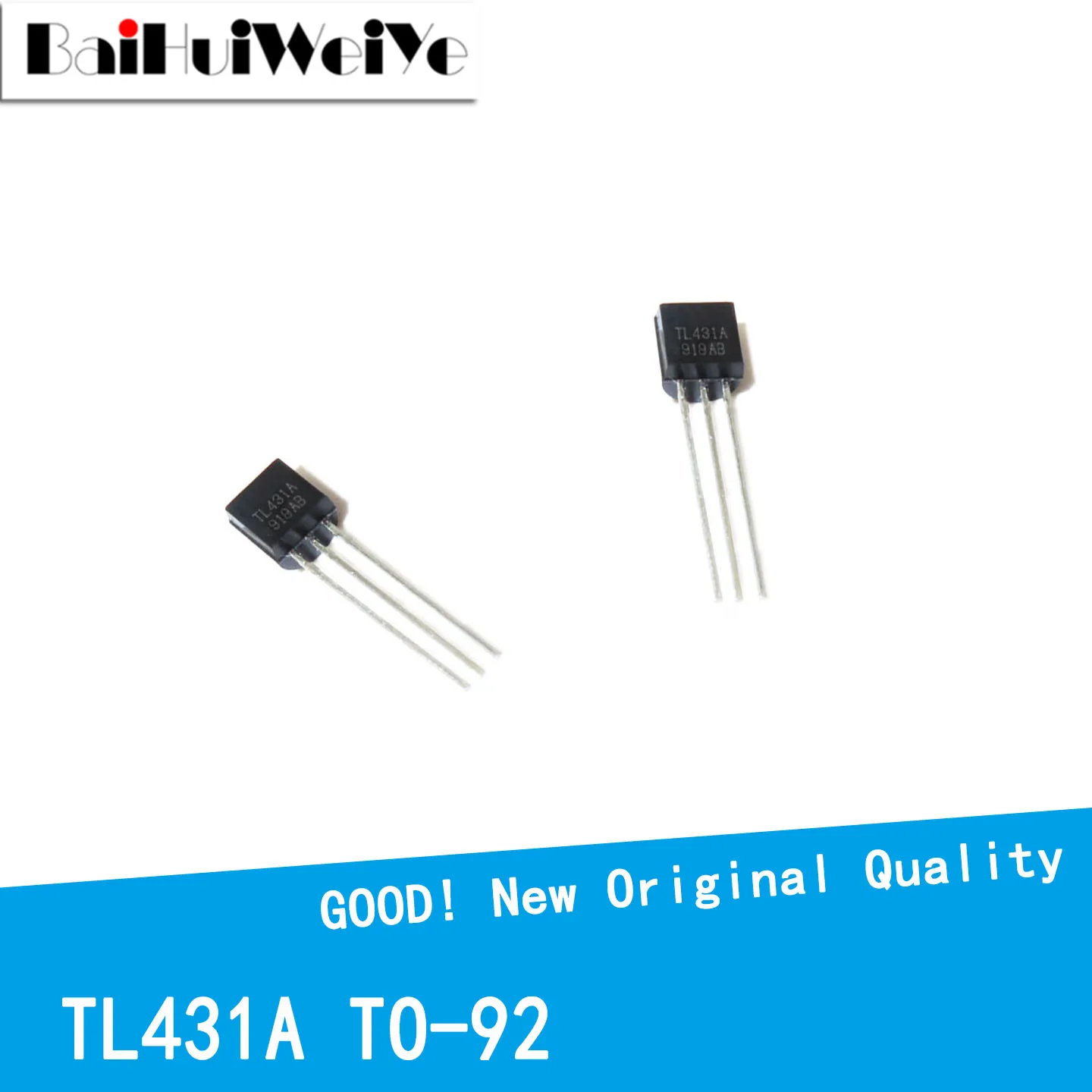 50PCS TL431A TL431 TL431AA TO-92 Regulator Tube Triode Transistor New IC Chipset Good Quality