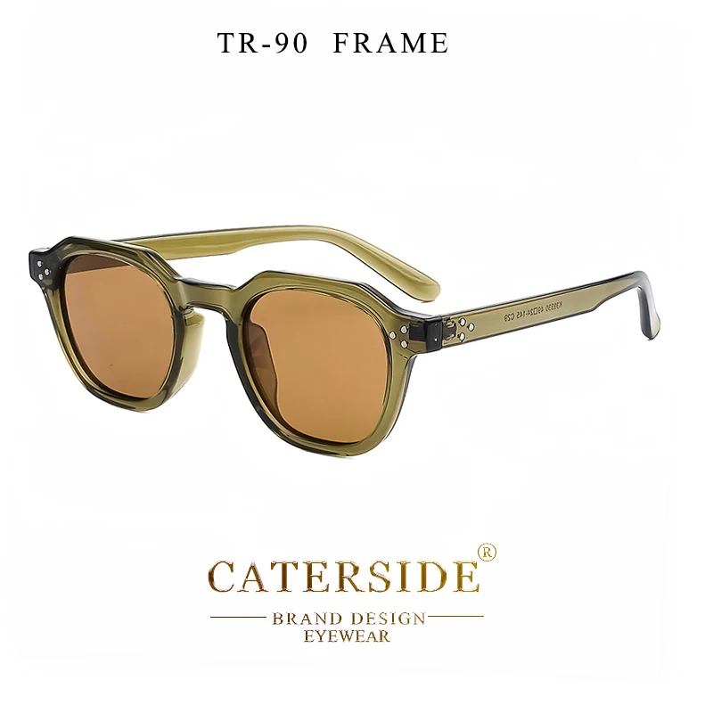 CATERSIDE Retro Polarisierte Männer Sonnenbrille Acetat Tempel/TR90 Rahmen Sonnenbrille Frauen Hohe Qualität Sport Fahren Reise Brillen – Detail 19