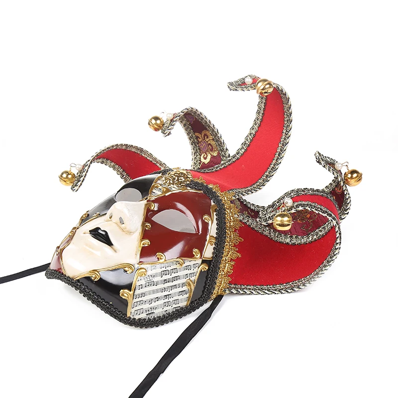 Zarte handgefertigte bemalte Maskerade-Maske für Damen, Party, Halloween, Leistung, venezianischer Stil, Vollgesichts-Raumdekoration