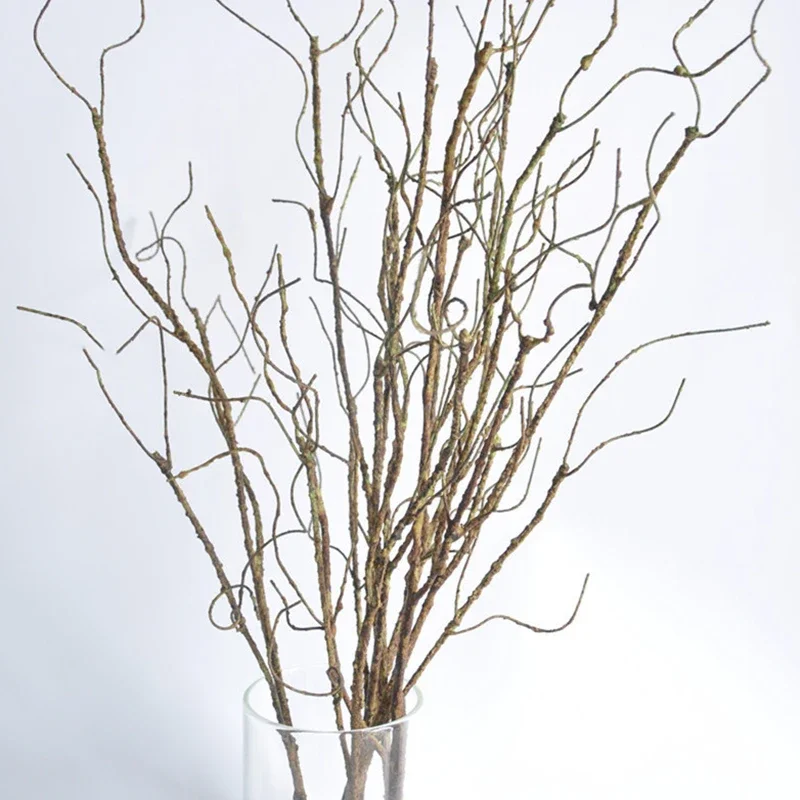 

Artificial Dry Tree Branch Foliage Plant Deadwood Crafts Decor Wedding Ornament Simulation Withered Rattan Decorate Real Touch