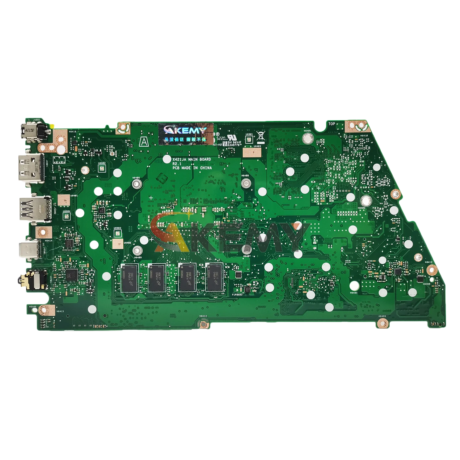 X421JA เมนบอร์ดแล็ปท็อปสำหรับ ASUS X421JAY I421J X421JQ X421J R421J X421JP X421JF X413J S433J V4050J เมนบอร์ด 10th Gen I3 i5 i7