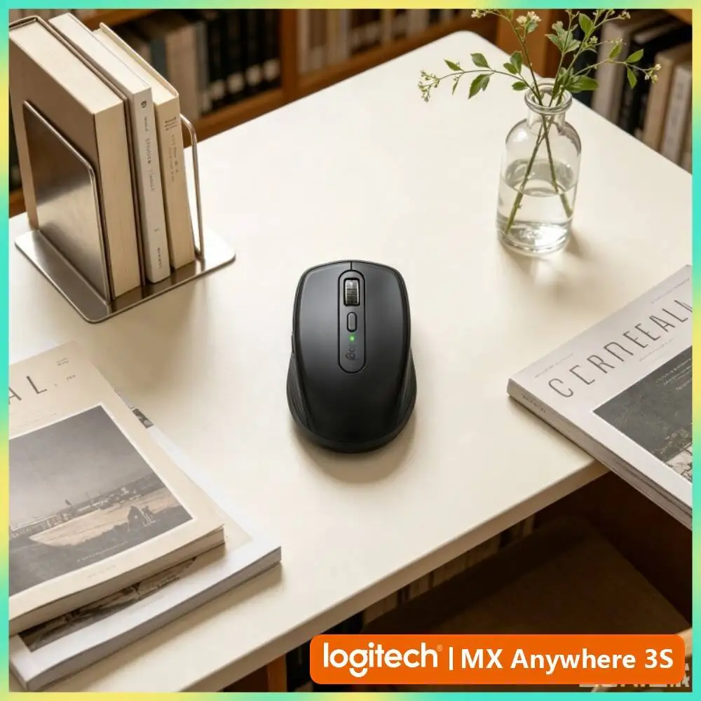 Portable MX Anywhere 3S - 8000 DPI, Silent Click, Compact, Perfect for Perfume Market Stall & Weekend Showcase