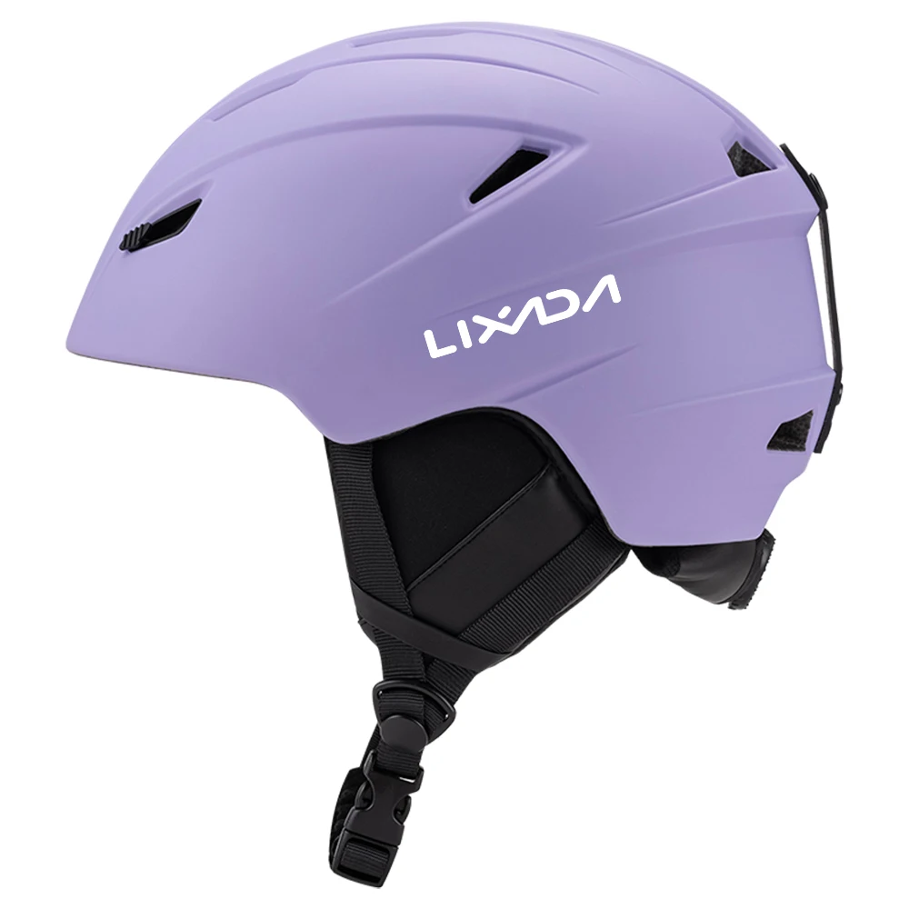 Integrated Warm Ski Helmet Adjustable Lightweight Comfortable Snowboard Helmet for 59 to 61cm Head Circumference