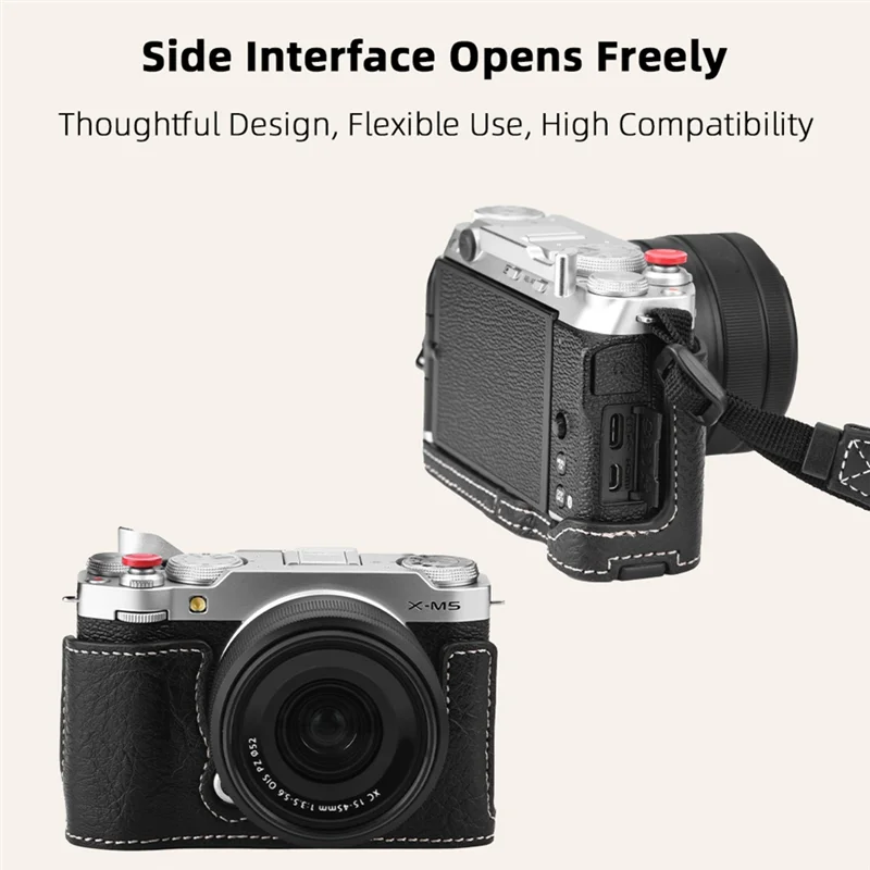 

【CLEARANCE】Protective Case For FUJIFILM X-M5 XM5 Camera Case With Base Shell And Shoulder Case