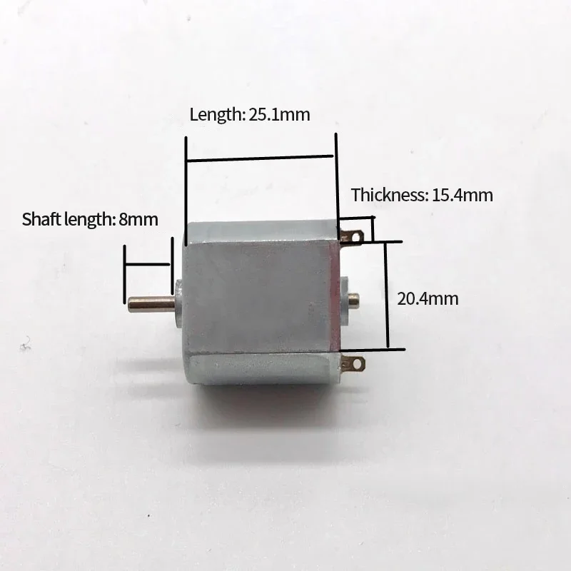 Mabuchi DC 6V-24V 130 Motor FK-130SH-09450 Micro Mini Electric Motor 7200RPM High Torque  Mini Small Model Car Toy Boat