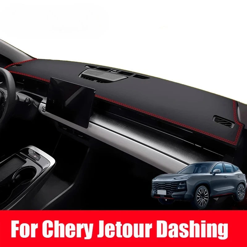 

For Chery JETOUR DASHING 2023 2024 2025 Car Dash Mat Dashmat Dashboard Cover Sun Shade Dash Board Cover Carpet Accessories
