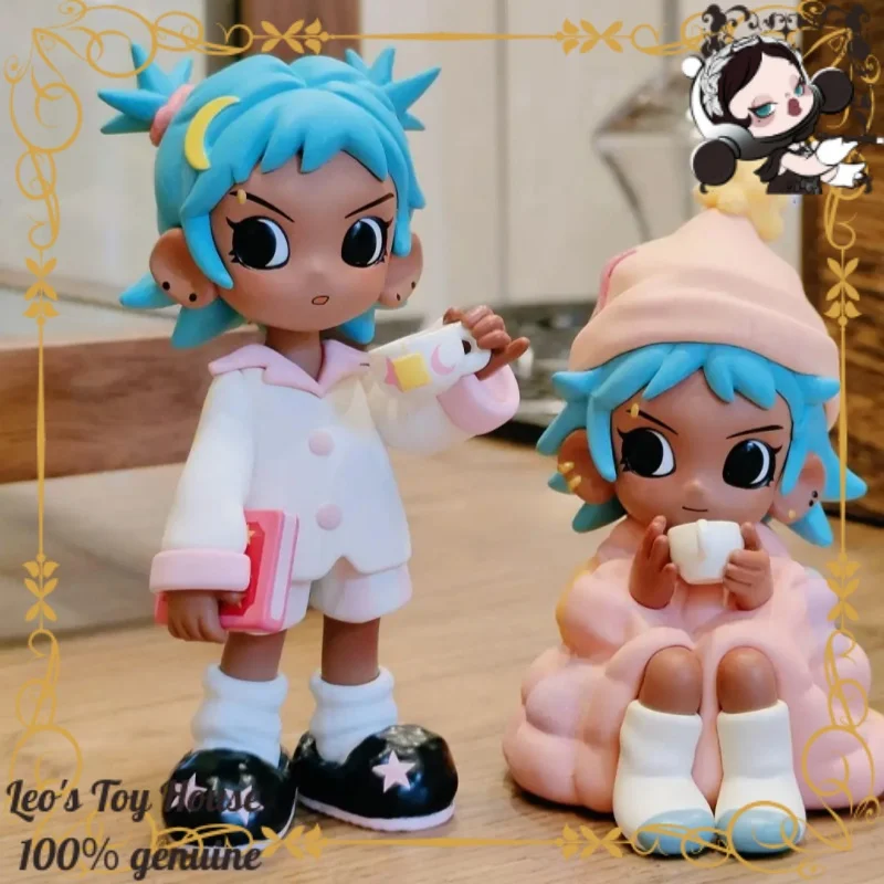 

POPMART Lil PeachRiot All Night Party Series Figurine | Cute Fashion Art Toy Home Ornament Perfect Gift for Fans