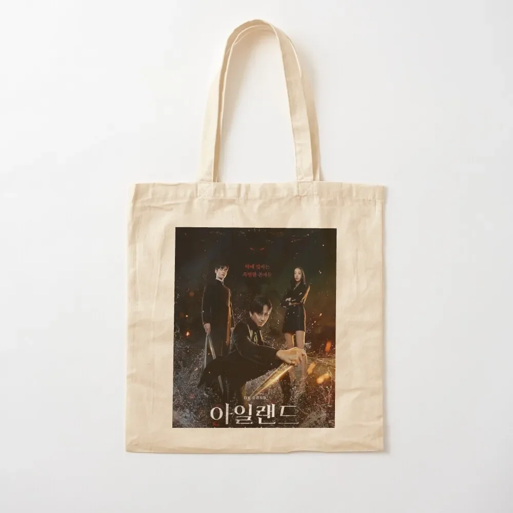 

Island kdrama Tote Bag shoping bag shopping bags foldable shopper bag women tote custom