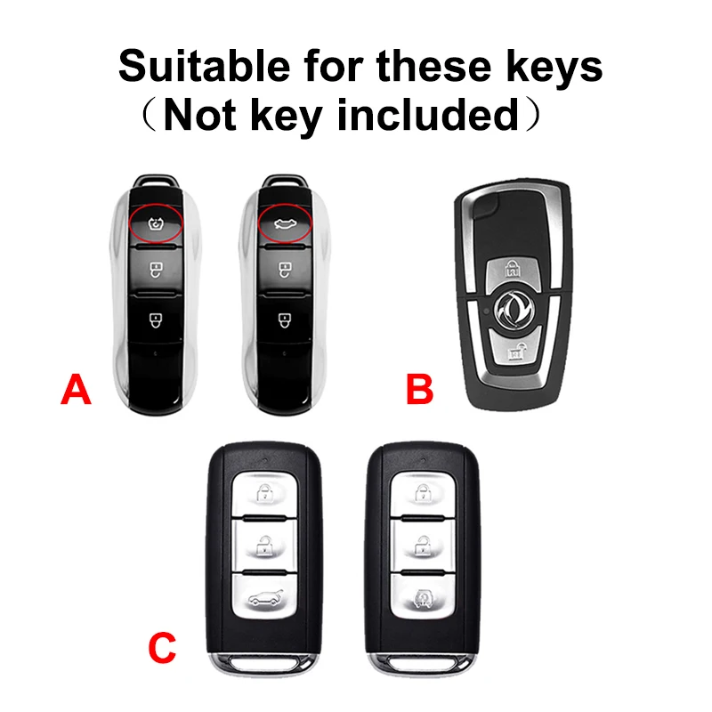 Stop obudowa kluczyka do samochodu etui na pilota brelok do kluczy Dongfeng DFM DFSK Glory 580 S560 F507 S30 H30 AX7 Ix5 Ix7 Seres Sf5 KC VL