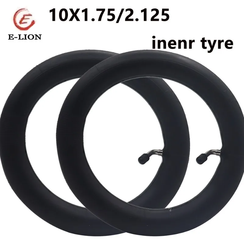 10 Inch 10X1.75/2.125 Tube Tyre for Electric Scooter Balancing Car 10x1.75 Inner 10x2.125 Butyl Rubber Camera