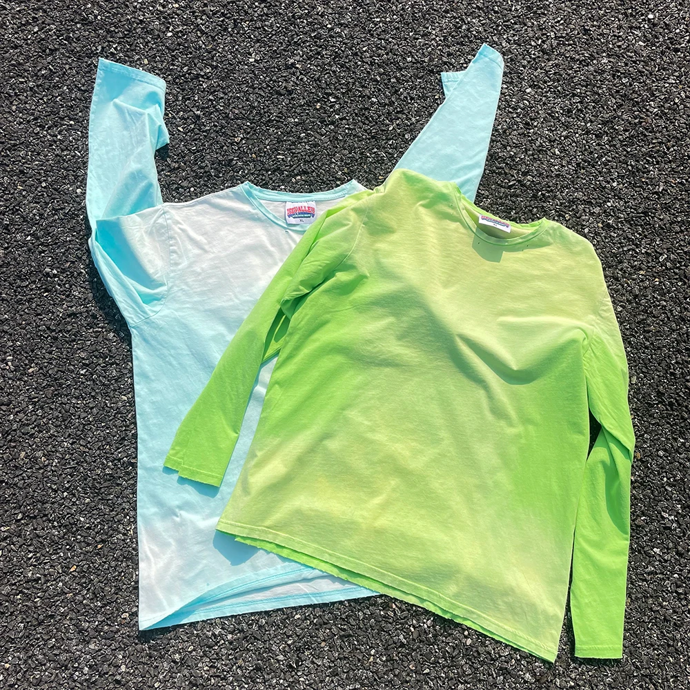 

Waed Vintage Long Sve T-irt Men Women Youth Sle Cotton Breathable round Ne ort Sve Basic Color Casual Faion