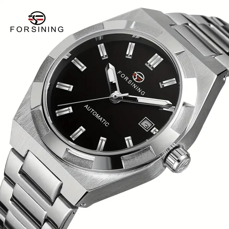 

Luxurious Automatic Mechanical Watch for Men - Fashionable Skeleton Design, Alloy Dial, Modern Business Appearance for Young Professionals, Young Professional Accessories | Modern Watches | Mechanical Movement Watch, a Best Gift for Him, No Battery Requir