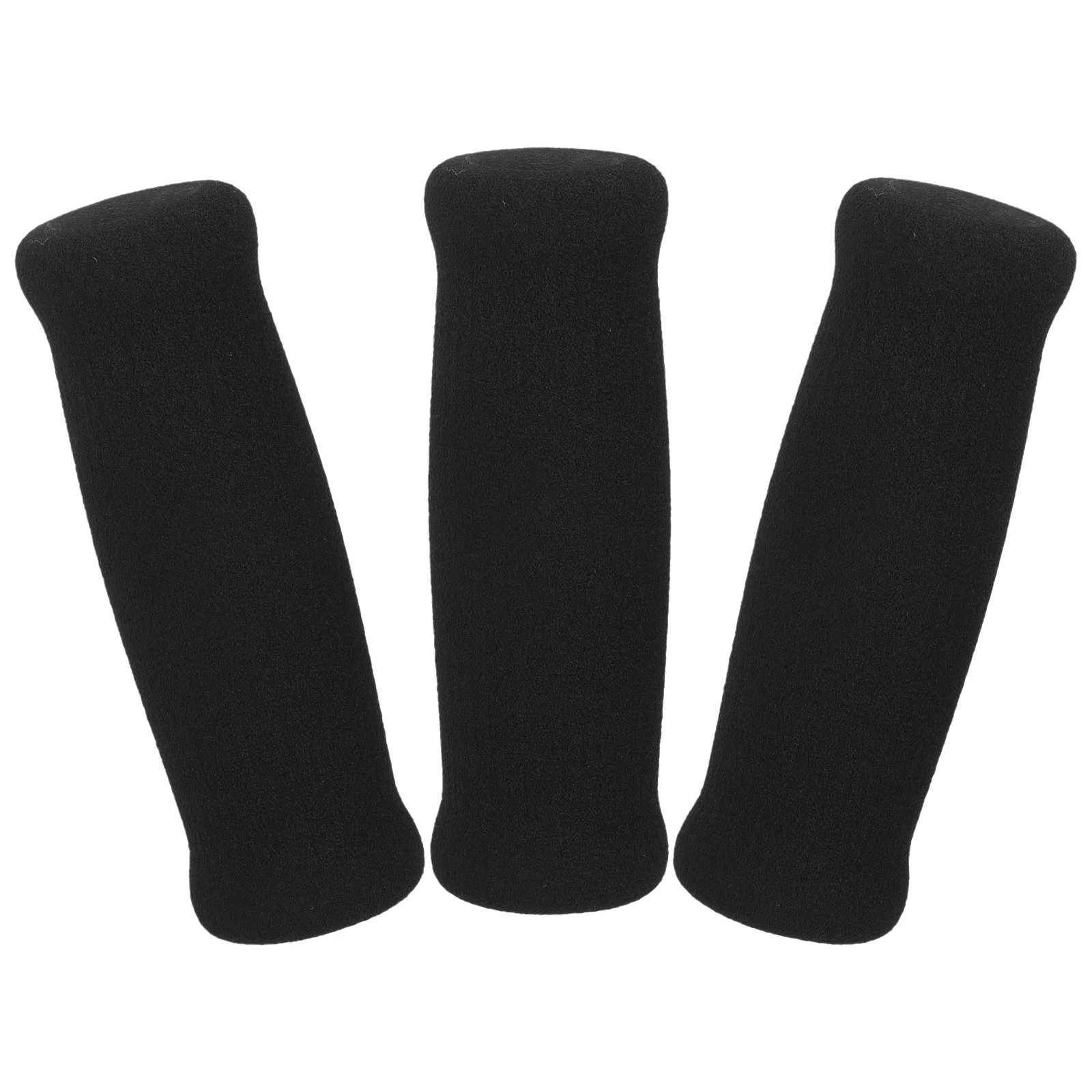 

Accessory Hiking Pole Handle Walker Foam Sponge Grip Walking Stick Cover 4pcs (black) Stroller Travel Handles