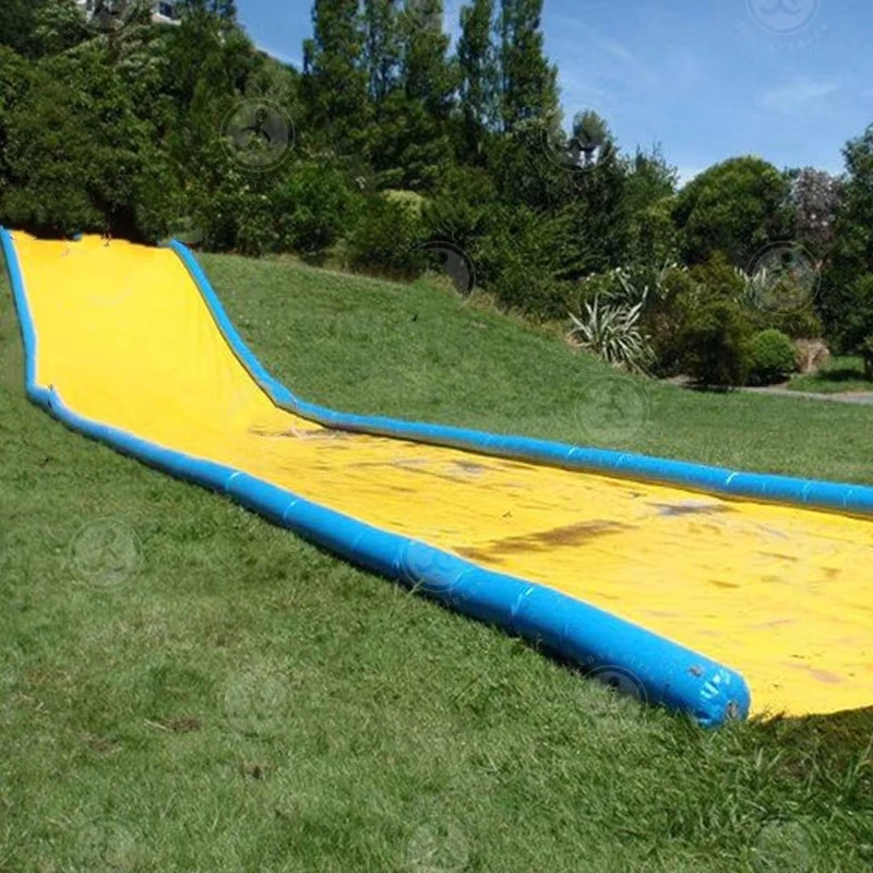 heavy duty 1000ft slide adult inflatable water slide PVC outdoor game slide through the city