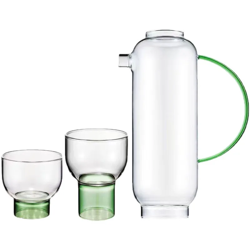 

LTT high borosilicate glass juice lemon pot large capacity high value cool white kettle