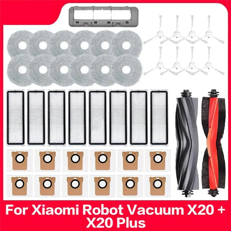 auau-ricambi-compatibili-per-robot-aspirapolvere-xiaomi-x20-x20-plus-spazzola-principale-spazzole-laterali-sacchetto-raccoglipolvere-panno-e-filtro-hepa