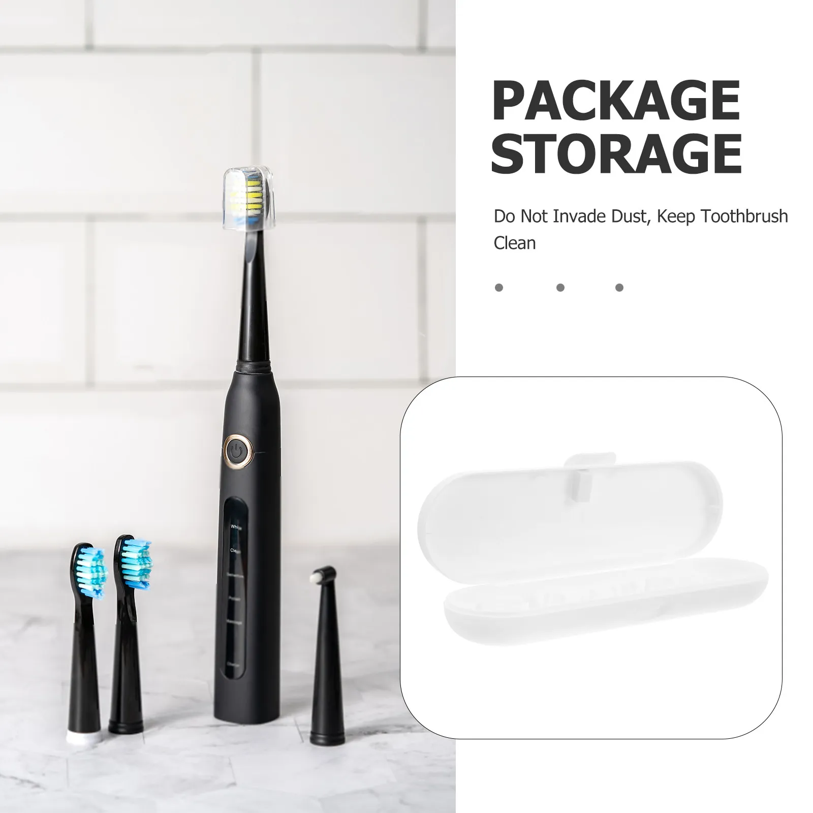 Electric Toothbrush Travel Case Portable Compact Travel Tooth Brush Holder Storage Box for Trips Vacations Tooth Brush Bag