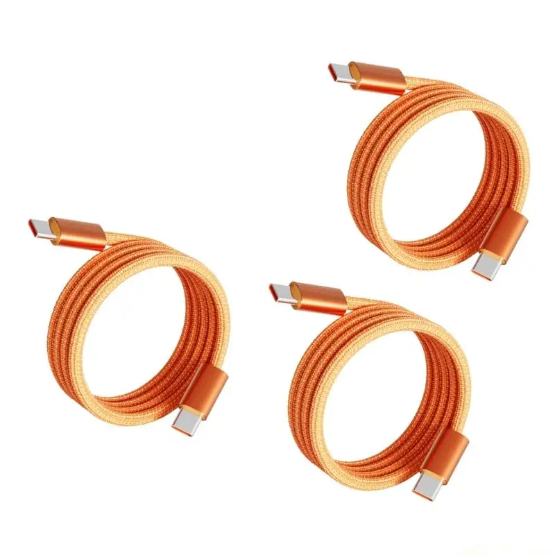 M5TD Premium TPE Braided Type C Cable 1M Supports PD20W Fast Charging For Mobile Devices And Power Banks