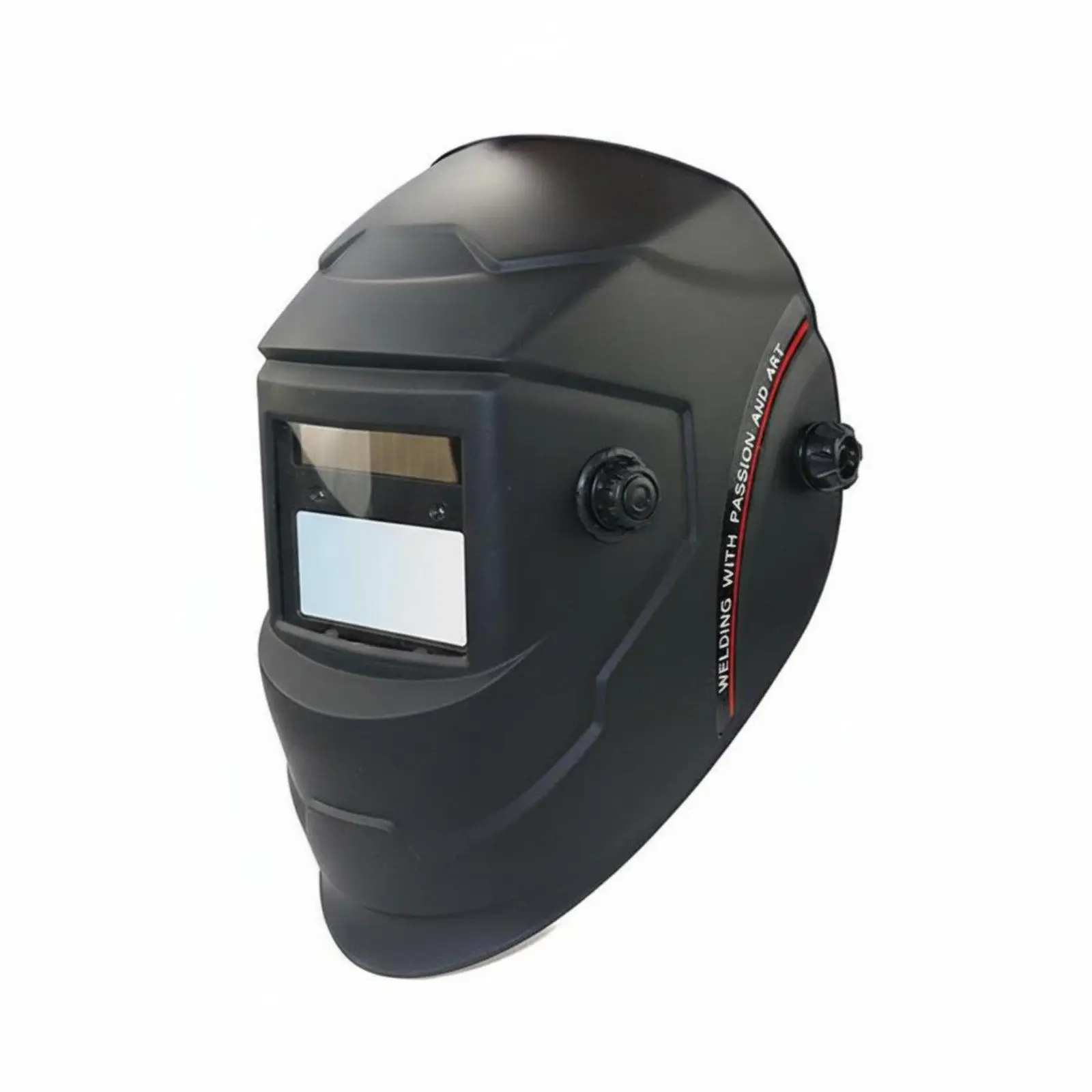 Auto Darkening Welding Face Shield Solar Powered True Color Lens for Professional Welder Helmet Safety Gear