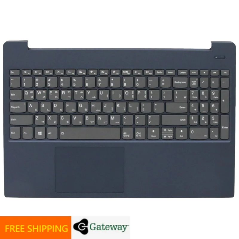 

KR Korean Blue Keyboard Upper Case Palmrest Shell Cover For Lenovo Ideapad S340 15 15IWL 15IML 15API 15IIL 5CB0S18789