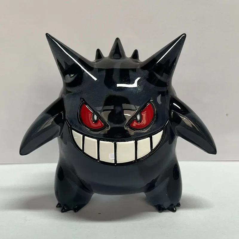 Pokemon Gk Snorlax Gengar figura de acción de Anime transparente escritorio coleccionable Gk estatua juguete ornamento modelo niños regalo de cumpleaños