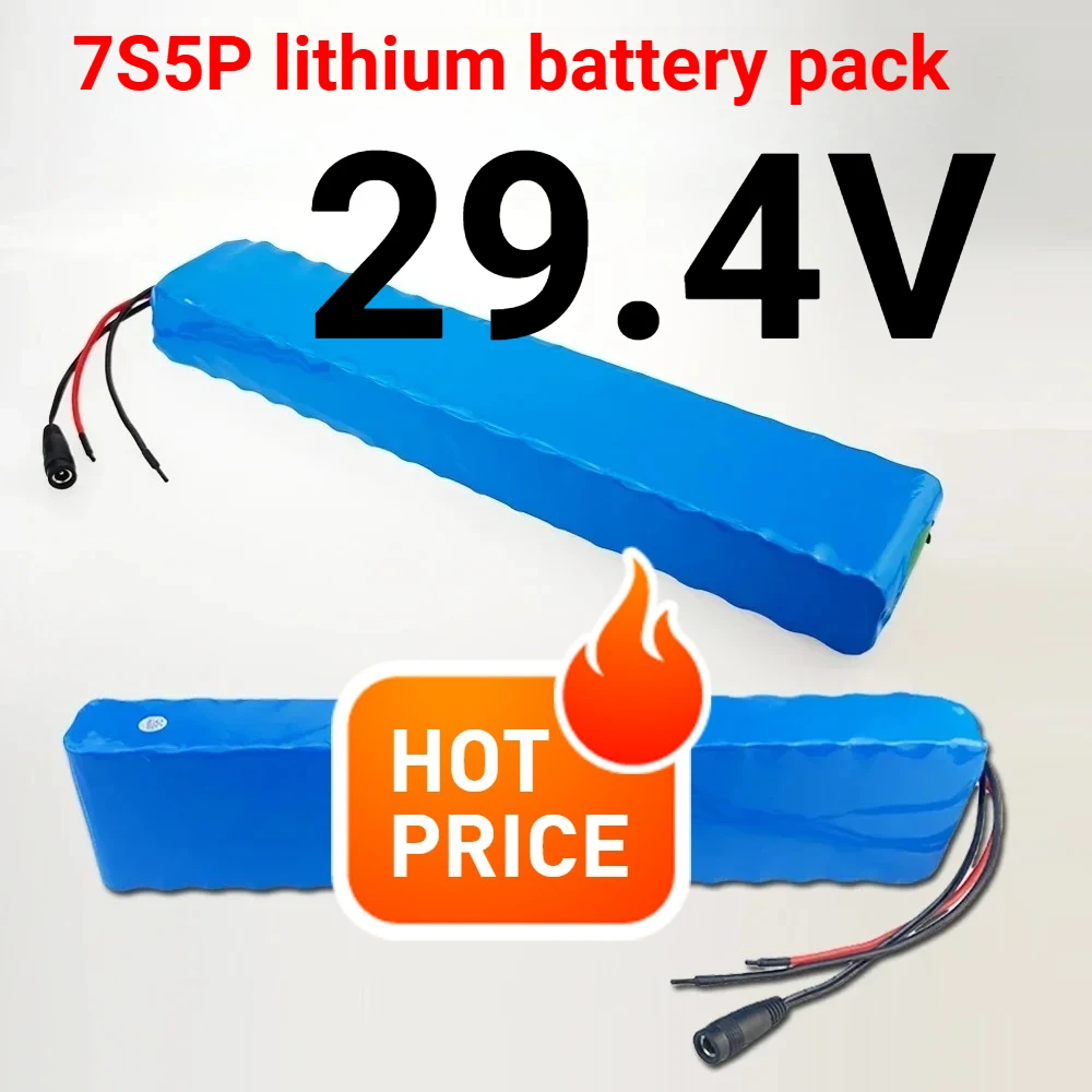 

Suitable for Bicycle/scooter Batteries 7S5P 24V 16Ah 18650 Lithium-ion Battery 29.4V 16000mAh Lithium-ion Battery