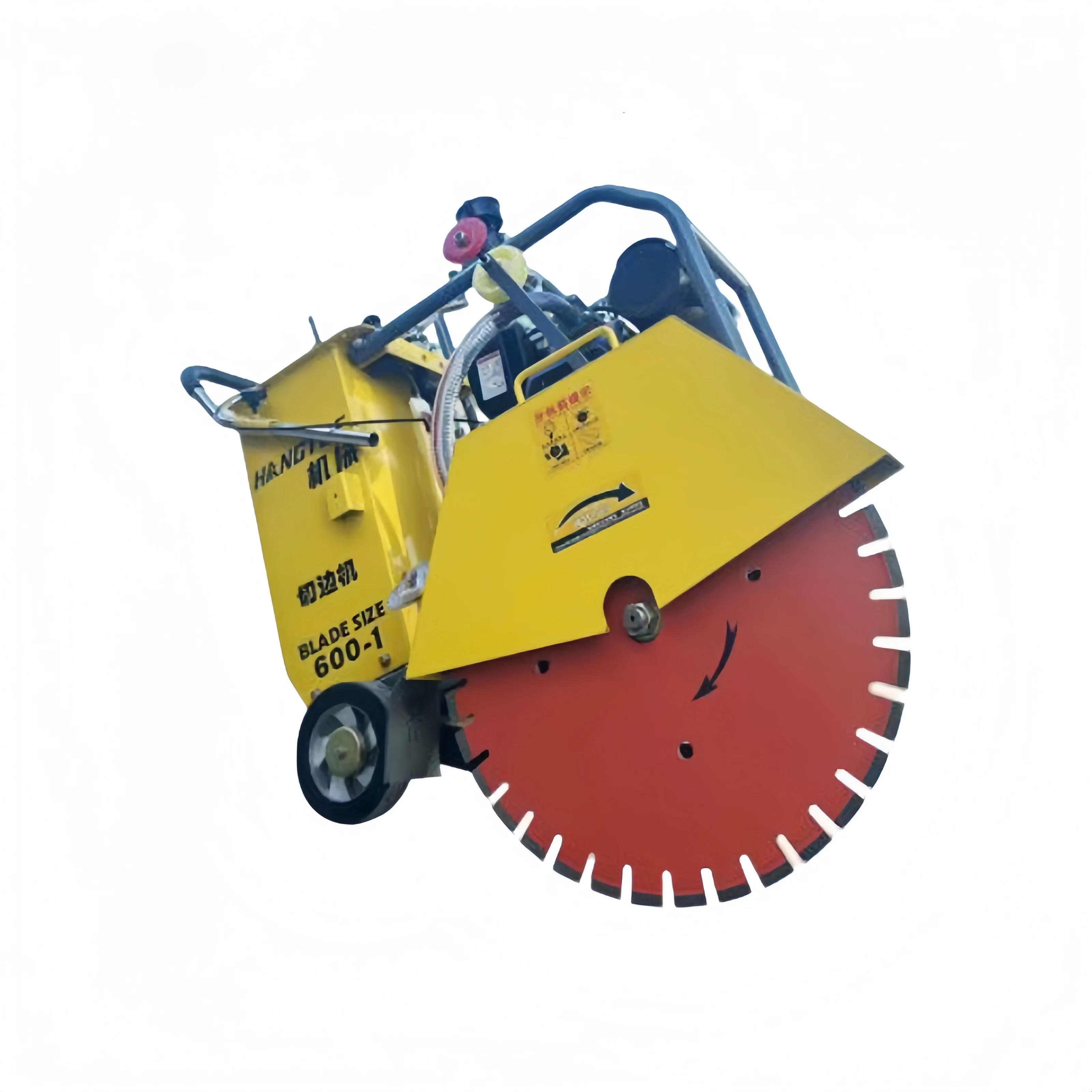 Durable Asphalt Road Cutting Machine Walk Behind Concrete Pavement Cutter Equipment