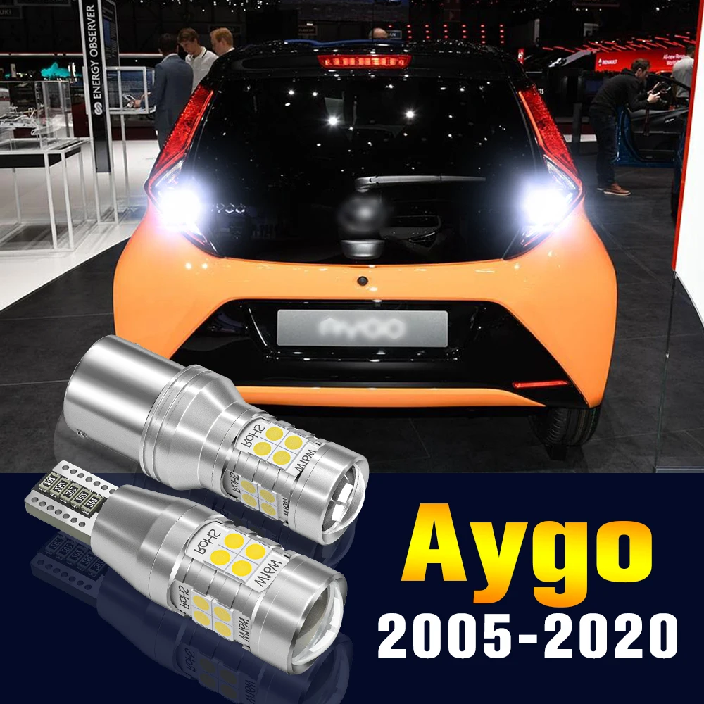 

2pcs LED Reverse Light Bulb Backup Lamp For Toyota Aygo 2005-2020 2008 2009 2010 2011 2012 2013 2014 2015 2016 2017 Accessories