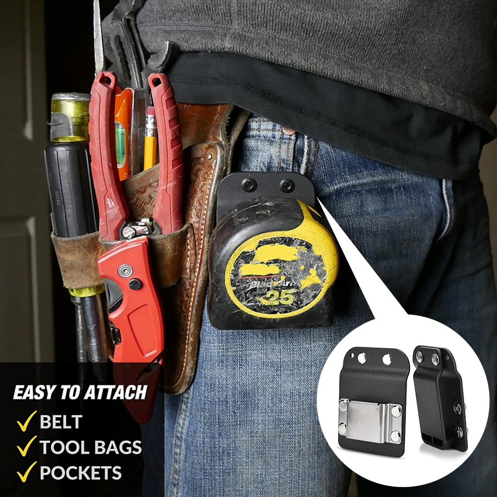 

Drill Holder for Tool Belts Up to 2" Belt Quick Response Low-Profile Drill Clip Compatible with Impact Driver Nailer
