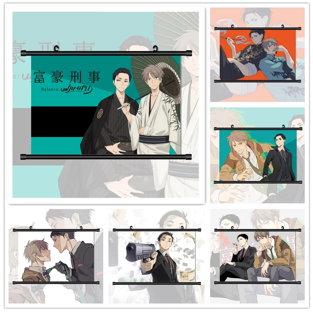 Home Decor The Millionaire Detective Balance Unlimited Kambe Daisuke Katou Anime Wall Art Posters Canvas Painting Prints Picture