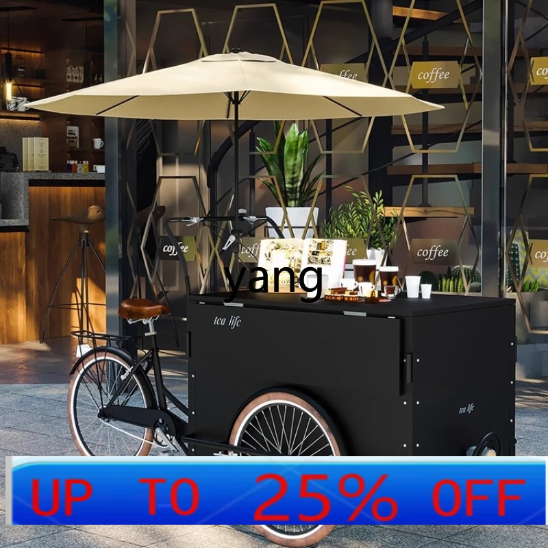 

LH upside down donkey tricycle night market stall snack cart outdoor mobile stall