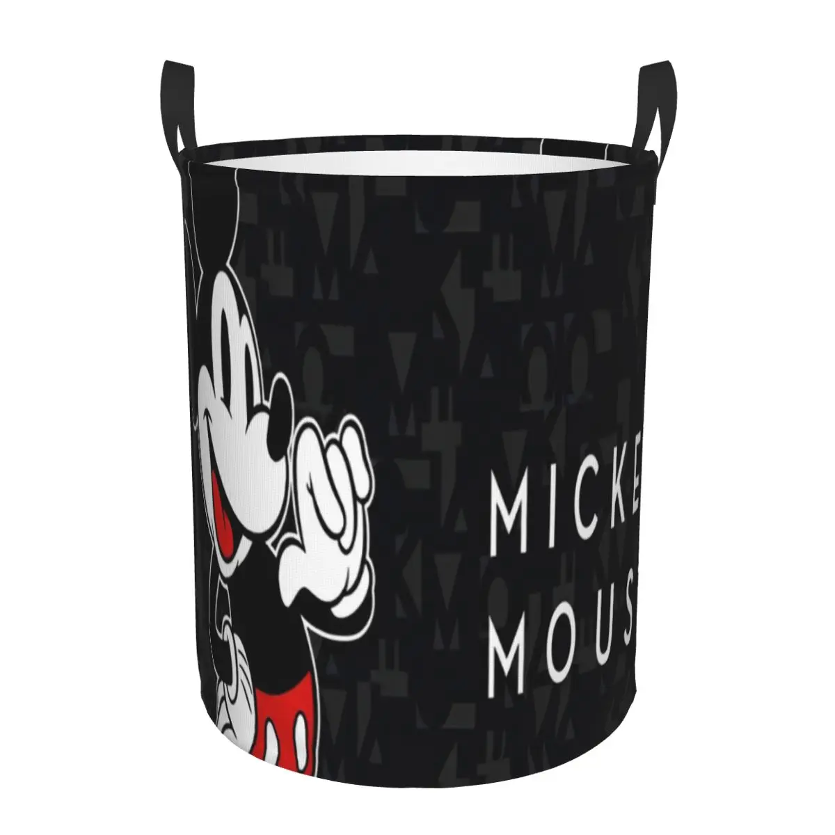 Disney Mickey Mouse Minnie Decor Laundry Baskets Hamper Decorative Storage Bin Basket for Playhouse