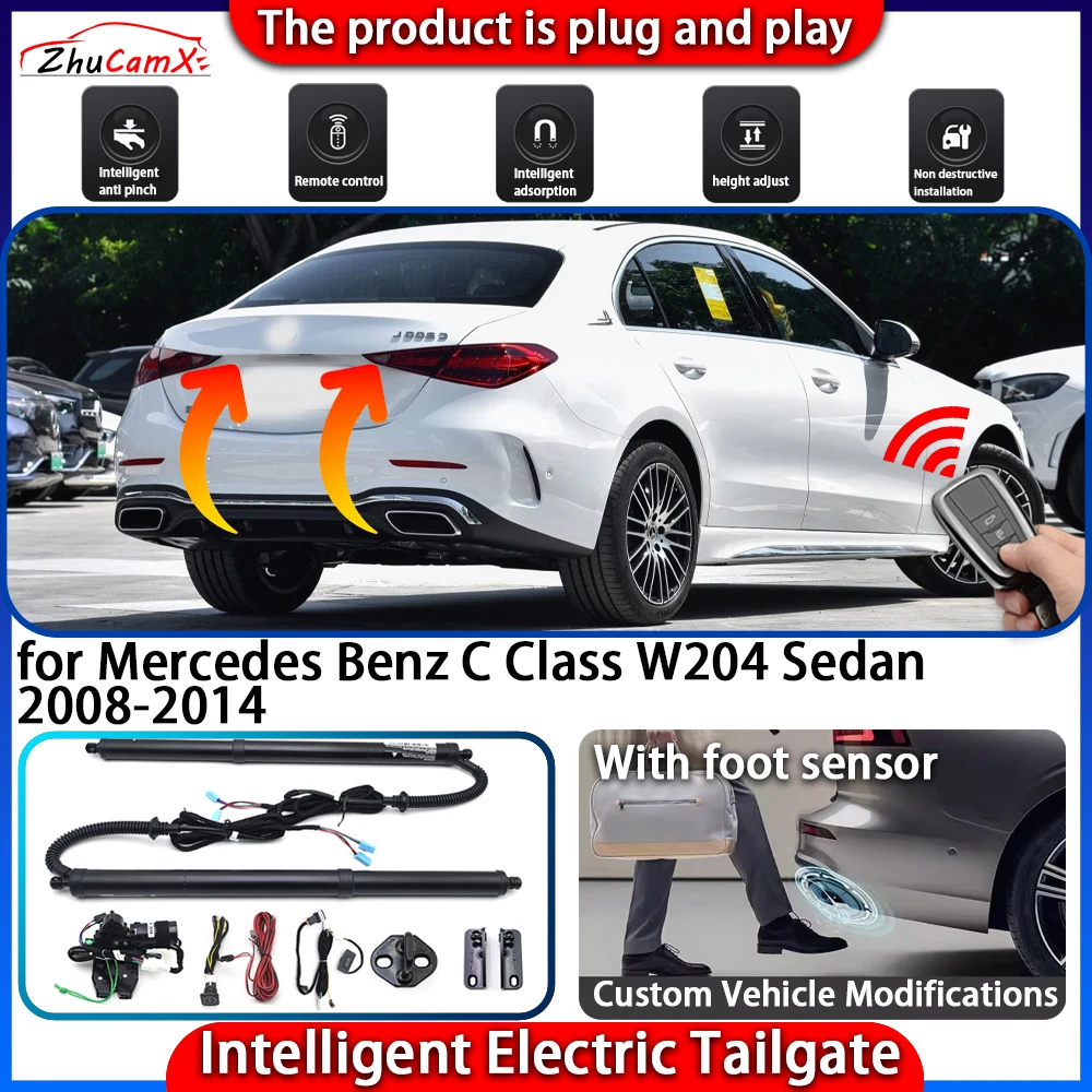 

Smart Powered Tailgate System for Mercedes Benz C Class W204 Sedan 2008-2014 Automatic Intelligent Electric Trunk Control Kit