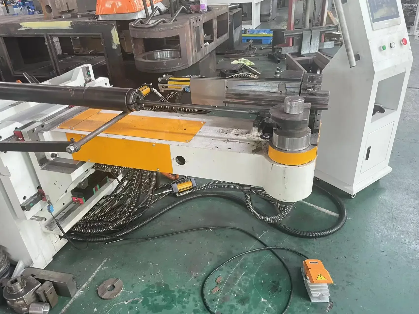 One Inch , 1.5 Inch 38CNC Small Aluminum Pipe Bending Machine Hydraulic Stainless Steel