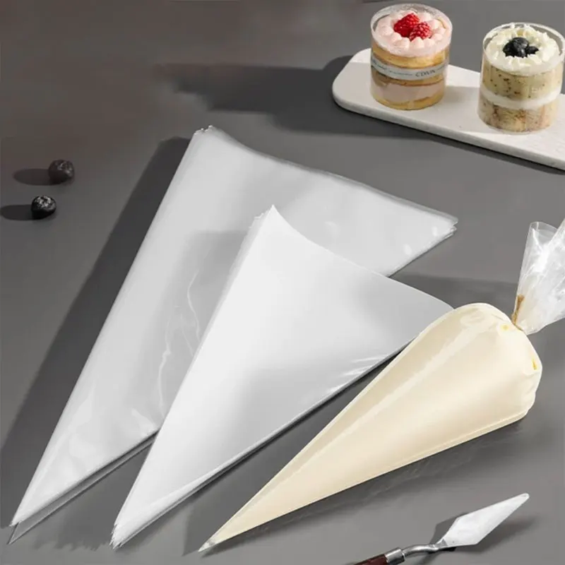 أكياس الأنابيب 100 قطعة أكياس الأنابيب الصغيرة القابل للتصرف أكياس الأنابيب المعجنات لأكياس الثلج كريم صقيع لتزيين كعكة الحلوى