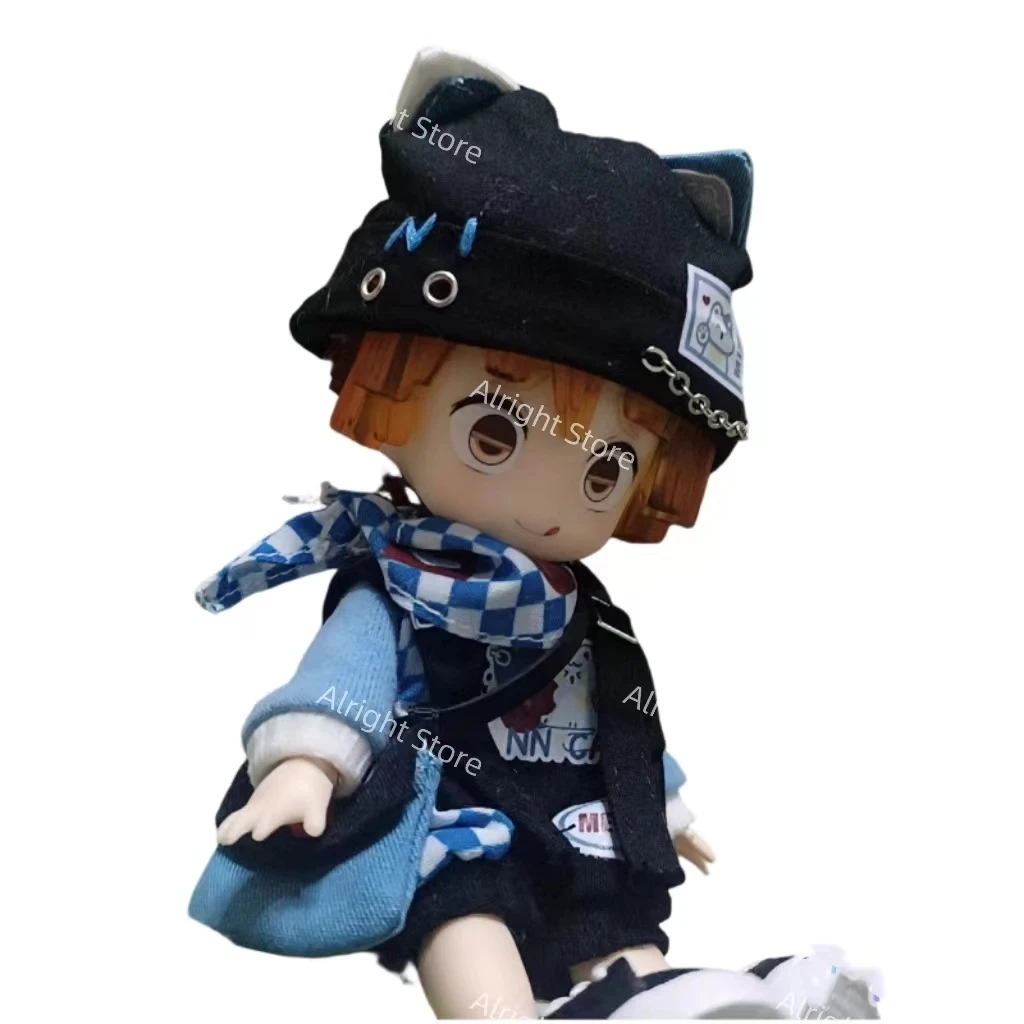 Anime Ob11 Faceplate Water Sticker Handgemaakte Aangepaste 1/12 Bjd Smile Face Schattige Pop Accessoire Mascotte Kostuum