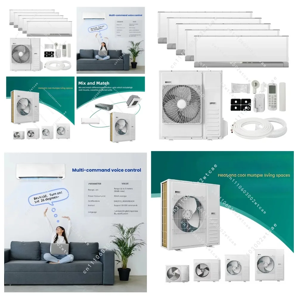 Smart Multi-Split Air Conditioner for Heating and Cooling