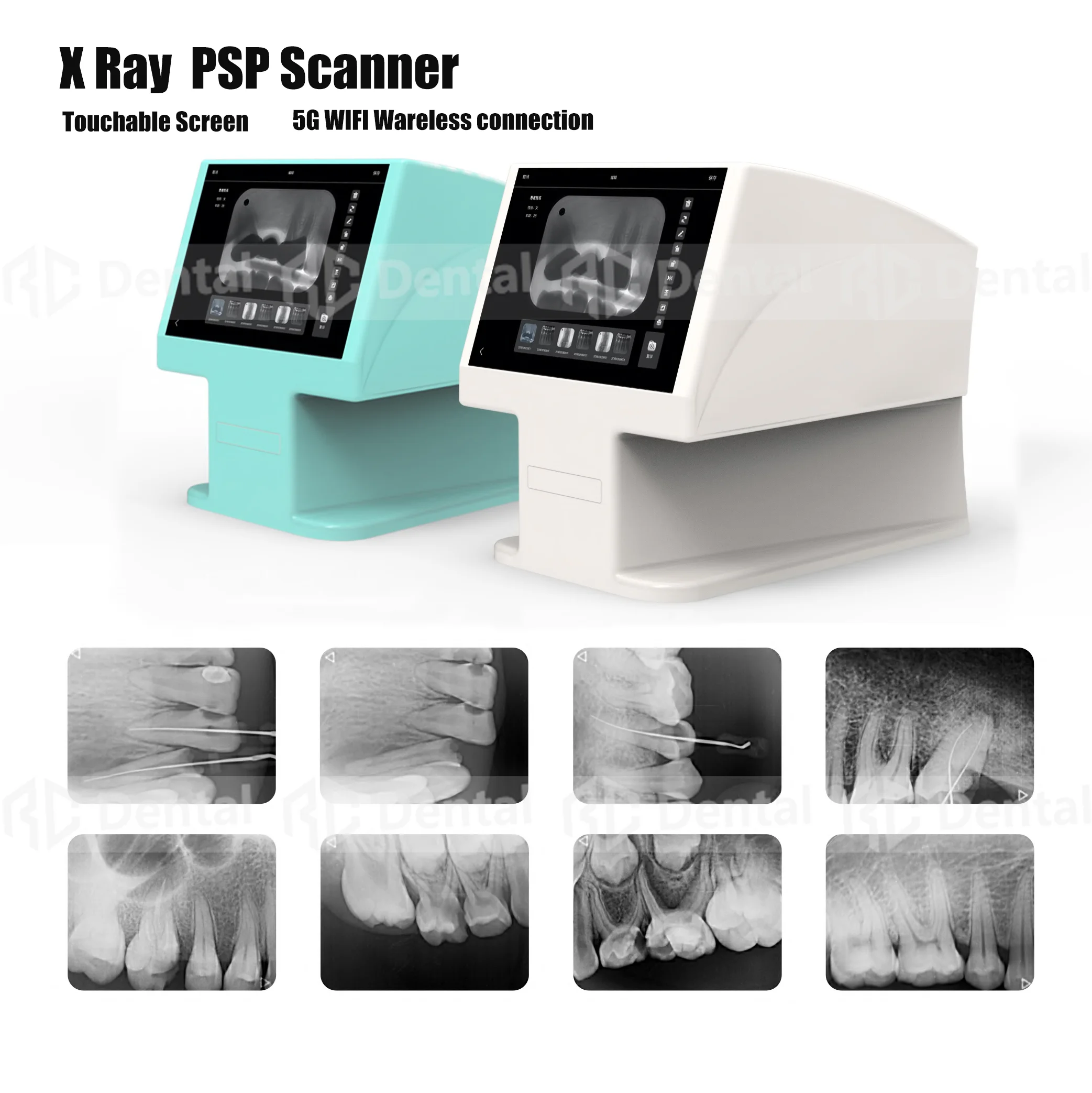 Dental PSP Skaner Czujnik rentgenowski Cyfrowe obrazowanie wewnątrzustne System skanowania płyt fosforowych ISO Dentalink Dimage Scanne