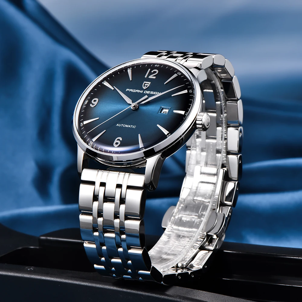 New PAGANI DESIGN Men Watch Fashion Sports Mechanical Watches for Men 42mm Automatic Wristwatch Stainless Steel Waterproof Clock