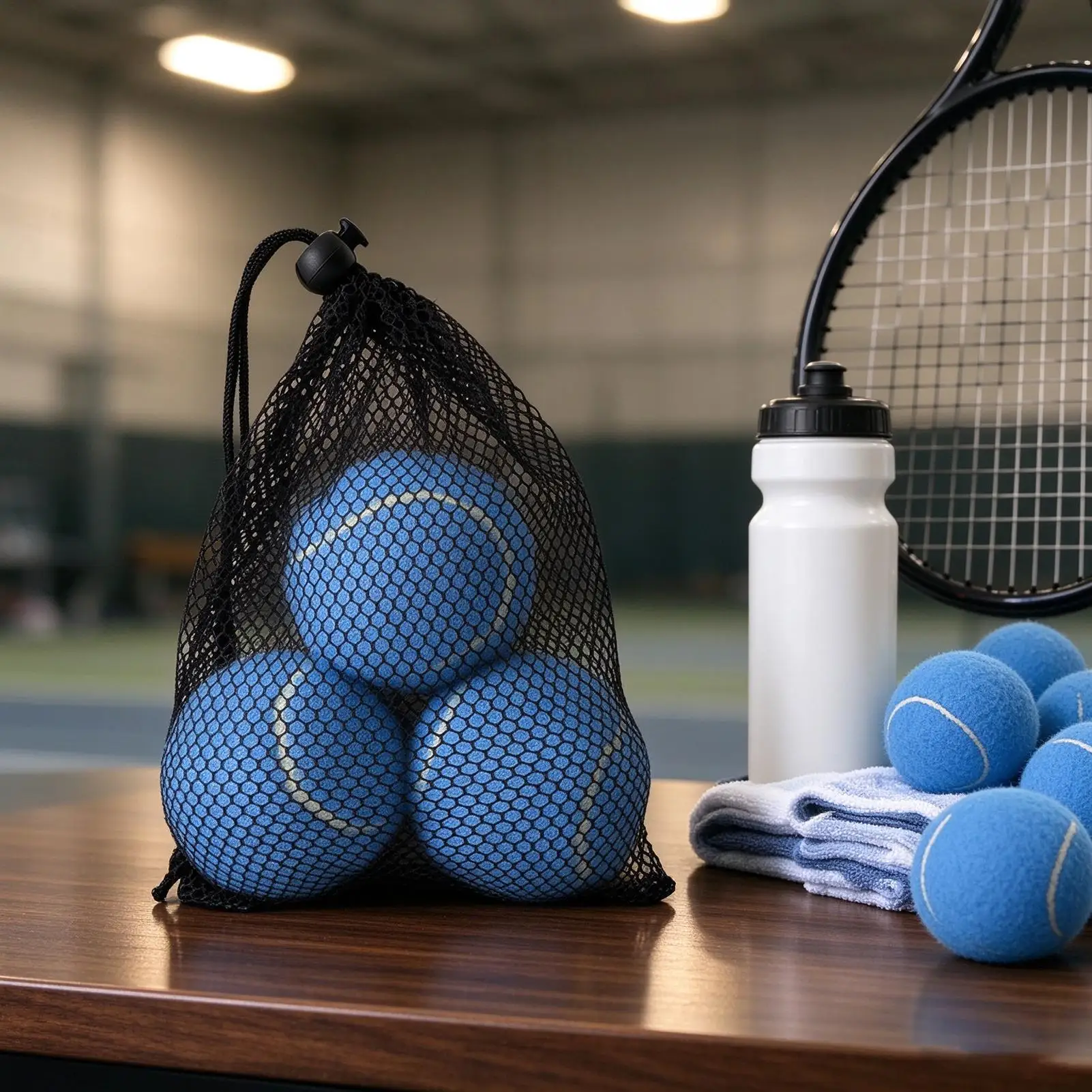 3pcs Dog Tennis Balls High-Bounce Colorful Wear Resistant Pet Balls Elastic Exercise Toy for Backyard Court Park Camping