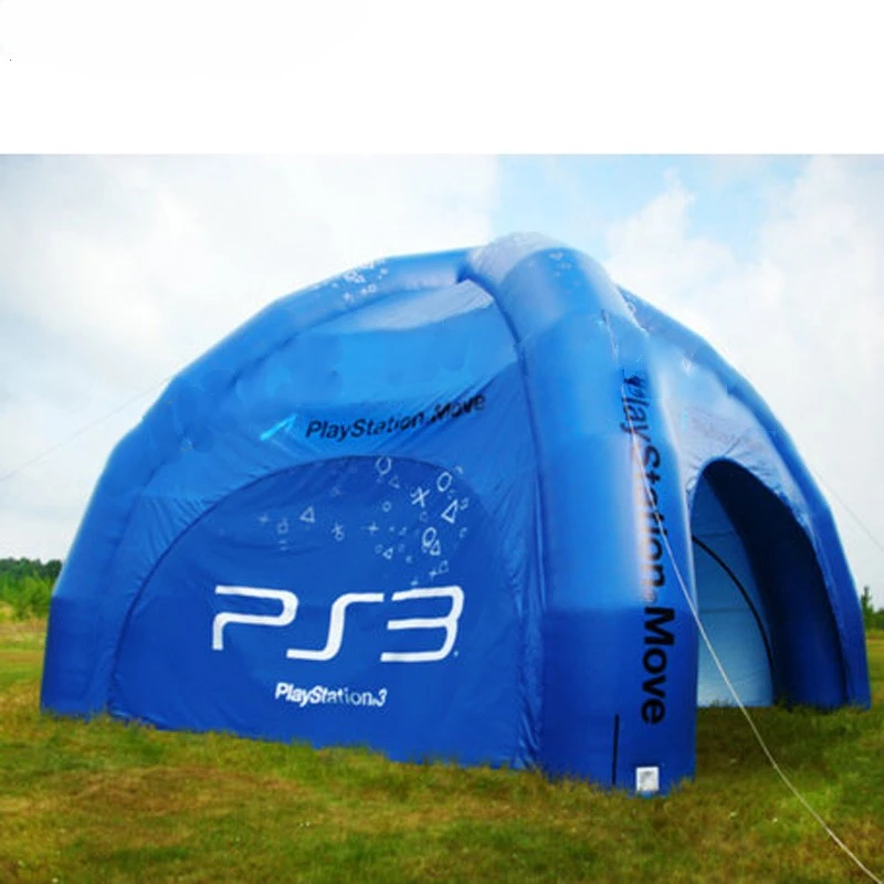 Inflatable spider Winter air shelter  tent for events outdoor camping inflatable play station with full cover for sale