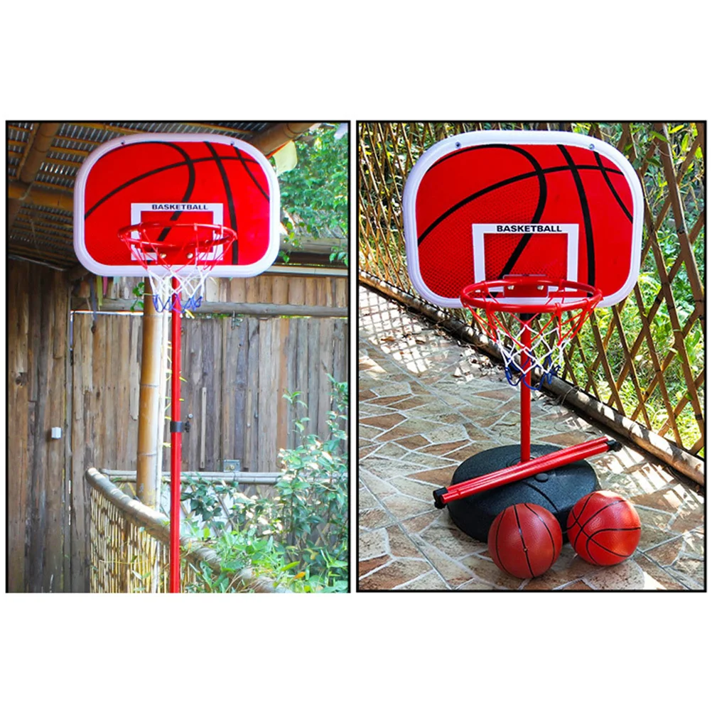 165cm Kids Liftable Basketball Rack Metal Frame Indoor Outdoor Sports Basketball Kids Frame Toy
