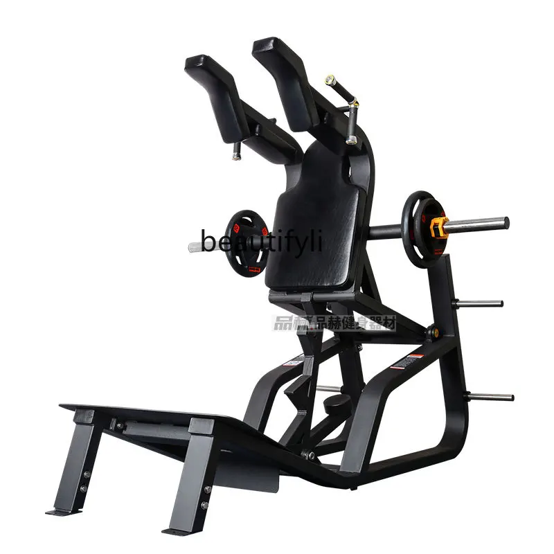 

Gym Large Commercial Hack Squat Machine V-Type Women's Shaping Hummer Hip and Leg Special Training Equipment